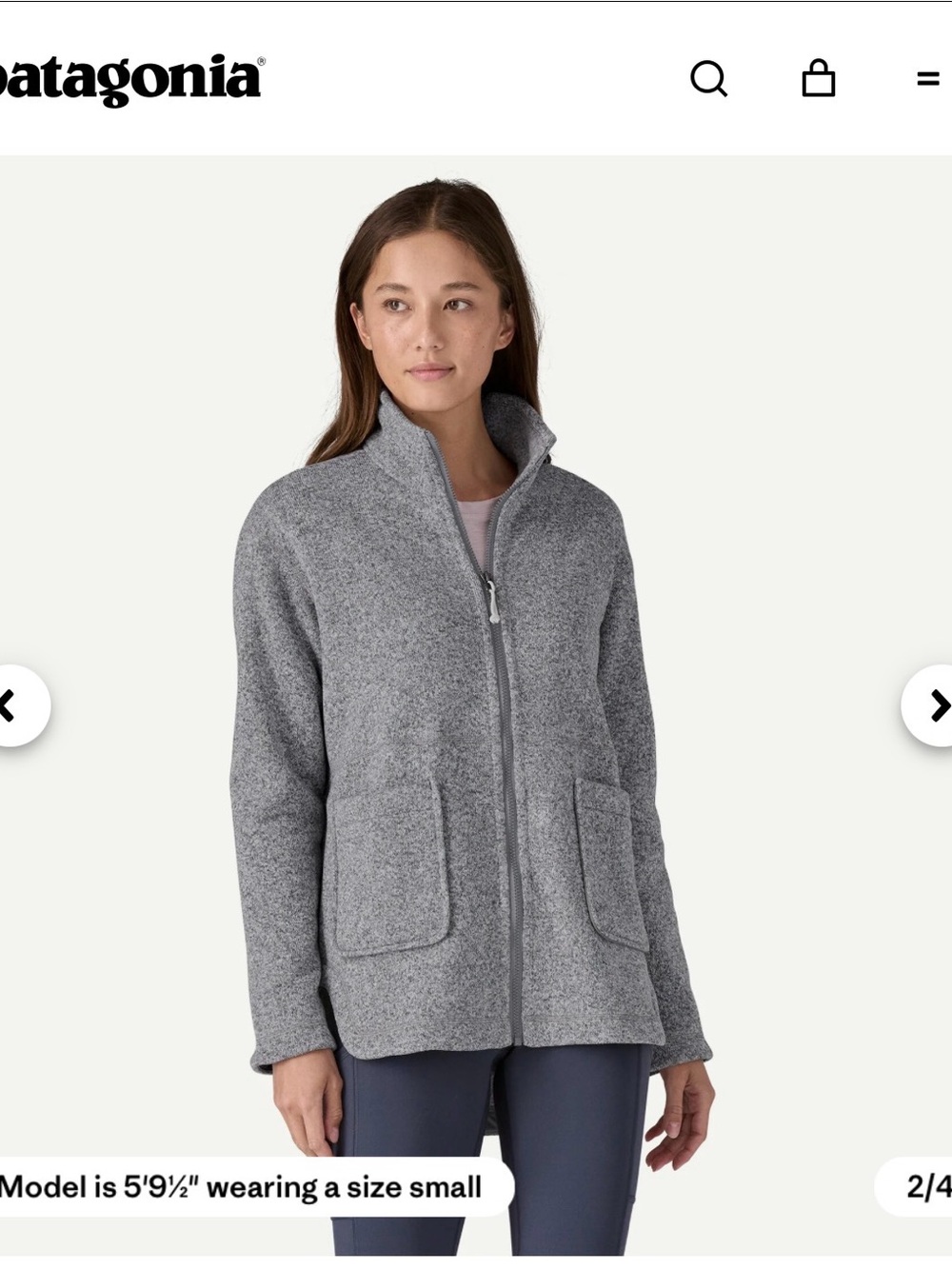 Patagonia Women's Better Sweater® Oversized Fleece Coat